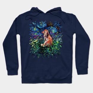 Dachshund Night (Splash version) Hoodie